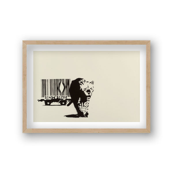 Banksy Print Escaped Leopard
