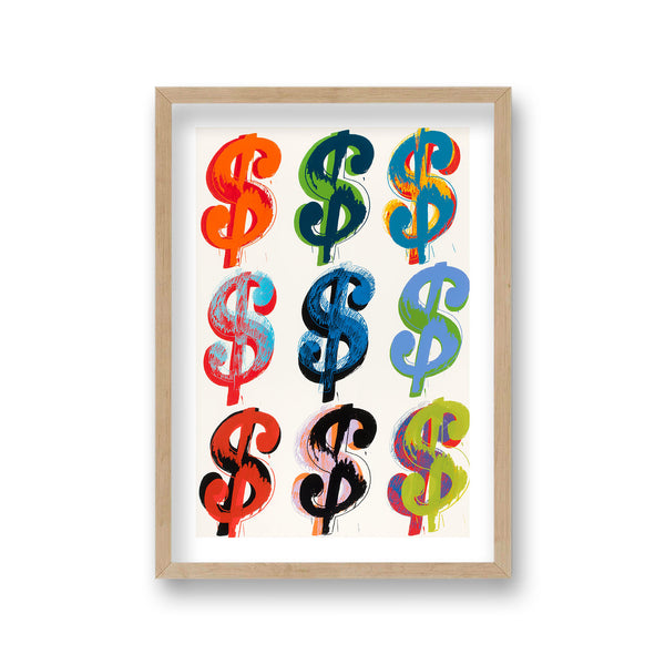 Money Money Money Pop Art Print