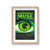 Muse Live Minneapolis Vintage Music Poster