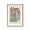 The Rolling Stones Live At Slane Castle Vintage Music Poster