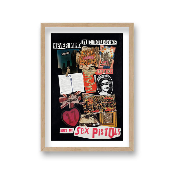 The Sex Pistols Never Mind The Bo**Cks Vintage Promotional Poster