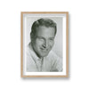Paul Newman Portrait Photo Vintage Icon Print
