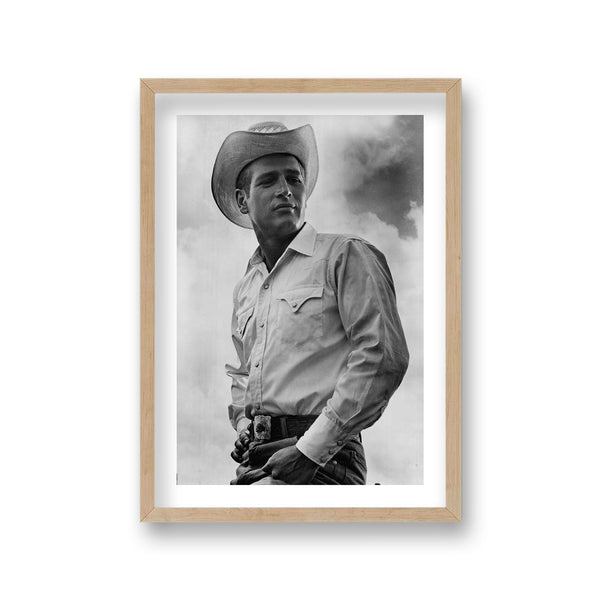 Paul Newman Hud 1963 Vintage Icon Print