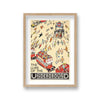 The Lure Of The Underground Graphic Vintage Travel Print