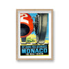 Monaco Grand Prix 1958 Vintage Motor Racing Print