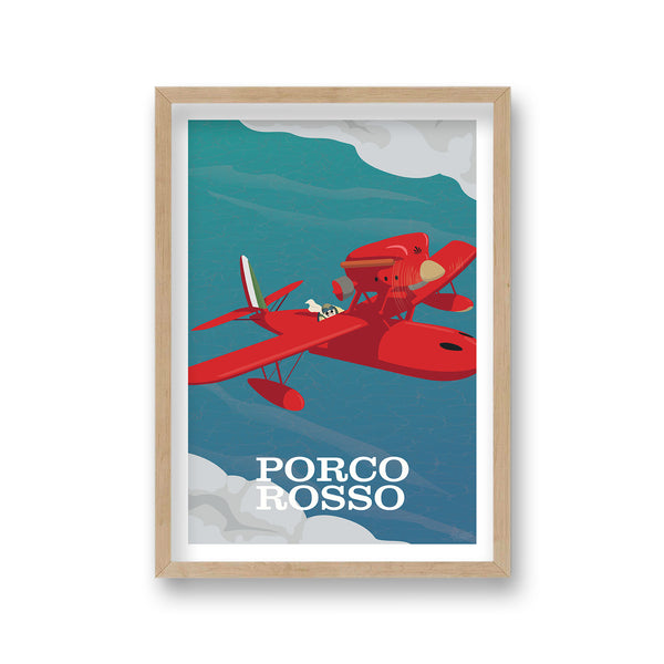 Movie Art Reimagined Porco Rosso