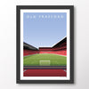 MUFC Old Trafford Poster