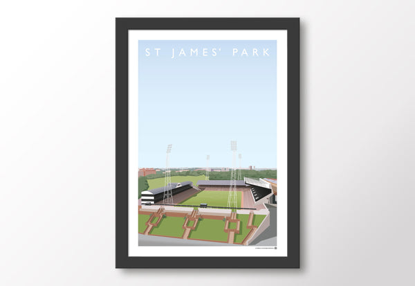 NUFC St James' Park Poster