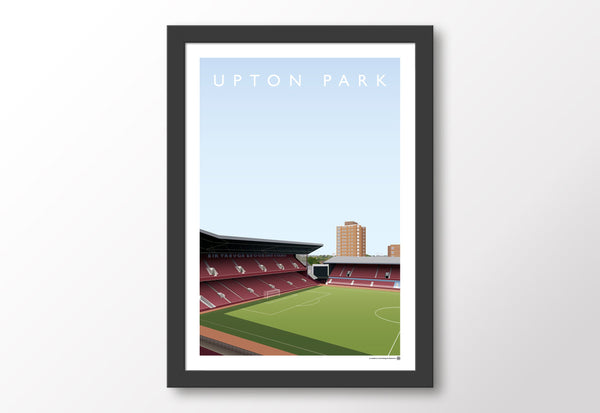 WHUFC Upton Park Poster