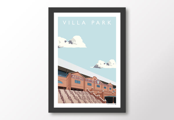 AVFC Villa Park - Holte End Steps Poster