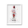 Gin Graphic Splash Print Beefeater Inspired