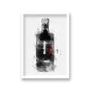 Gin Graphic Splash Print Brockmans Inspired