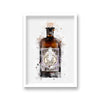 Gin Graphic Splash Print Monkey 47 Inspired