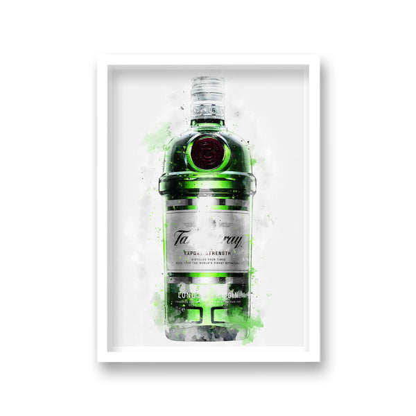 Gin Graphic Splash Print Tanqueray Inspired