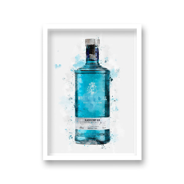 Gin Graphic Splash Print Whitley Neill Blackberry Inspired