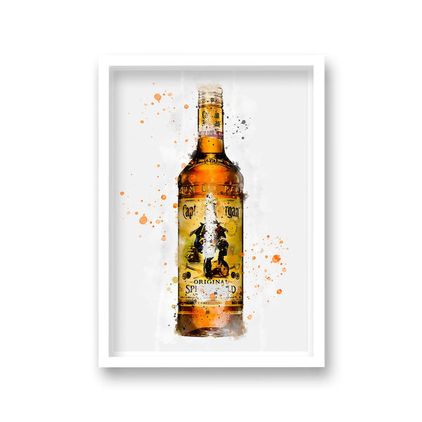 Spirit Graphic Splash Print Captain Morgan Rum Inspired