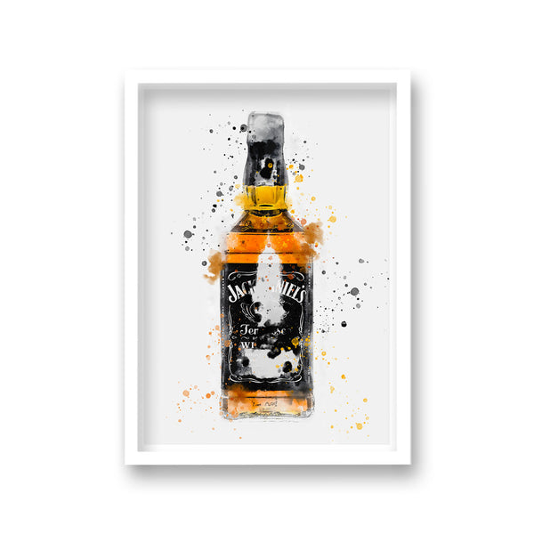 Spirit Graphic Splash Print Jack Daniels Inspired