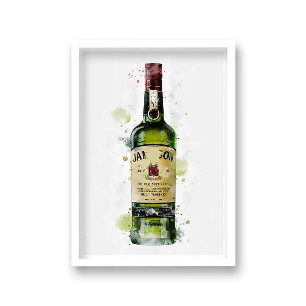Spirit Graphic Splash Print Jameson Whisky Inspired