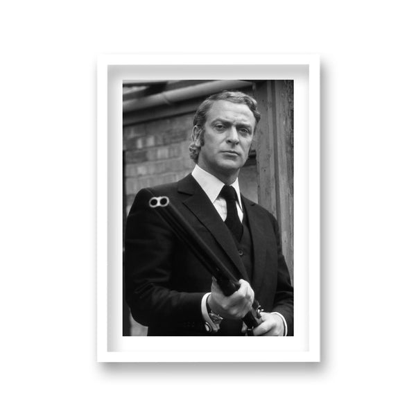 Michael Caine As Jack Carter Vintage Publicity Shot For Get Carter 1971 Vintage Icon Print