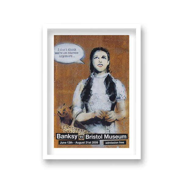 Banksy Exhibition Poster Bristol Museum