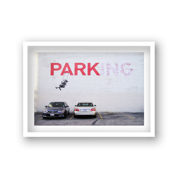 Banksy Print Parking
