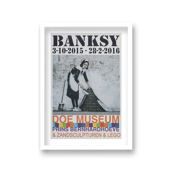 Banksy Exhibition Poster Doe Museum Netherlands