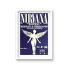 Nirvana Buzzcocks Vintage Concert Poster Spanish