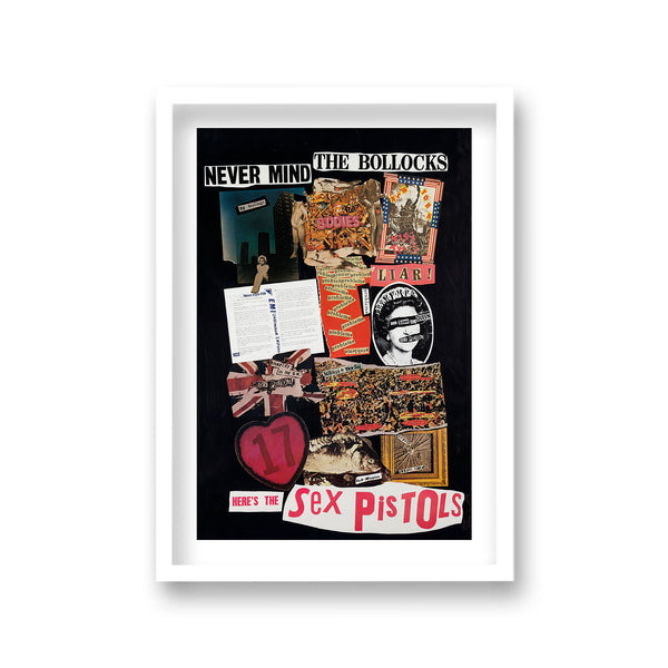 The Sex Pistols Never Mind The Bo**Cks Vintage Promotional Poster