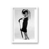 Audrey Hepburn In Iconic Publicity Shot Breakfast At Tiffanys 1961 Vintage Icon Print