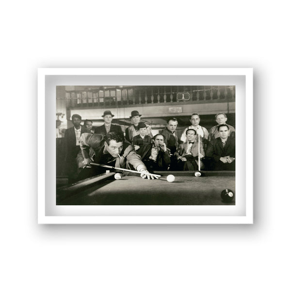 Paul Newman As Fast Eddie Felson The Hustler 1961 Vintage Icon Print