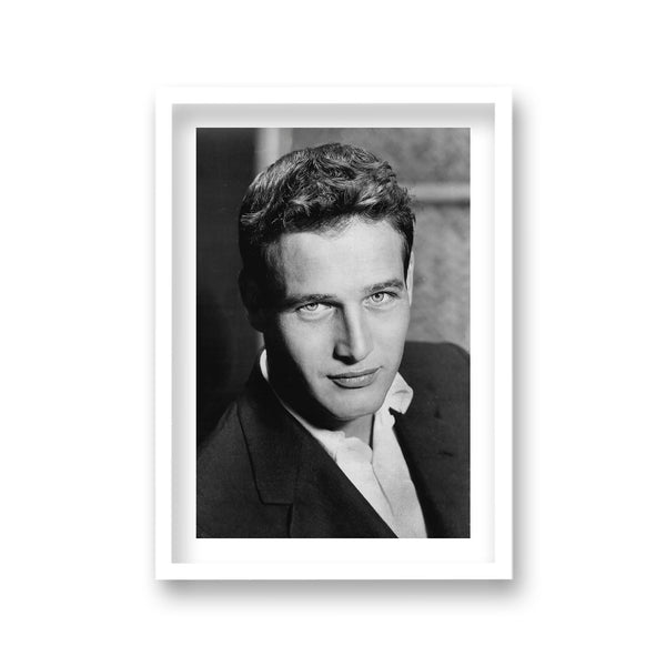 A Young Paul Newman Portrait Photo Vintage Icon Print