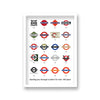 Vintage London Underground Signs