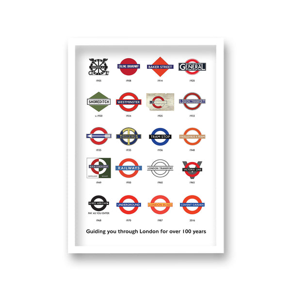 Vintage London Underground Signs