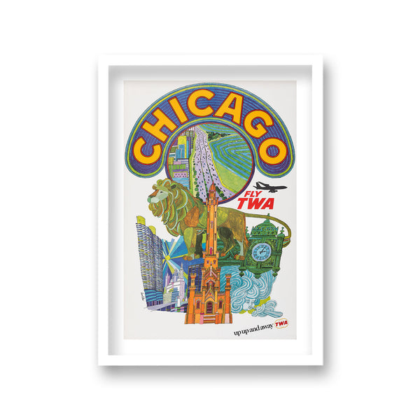 Chicago Fly Twa Lion Graphic