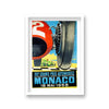 Monaco Grand Prix 1958 Vintage Motor Racing Print