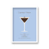 Cocktail Art Print Espresso Martini Borderless