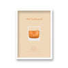 Cocktail Art Print Old Fashioned Borderless