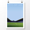 THFC White Hart Lane Poster