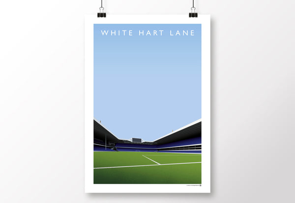 THFC White Hart Lane Poster