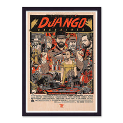 Django Unchained  Reimagined Movie Poster