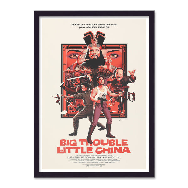 Big Trouble In Little China V2 Reimagined Movie Poster