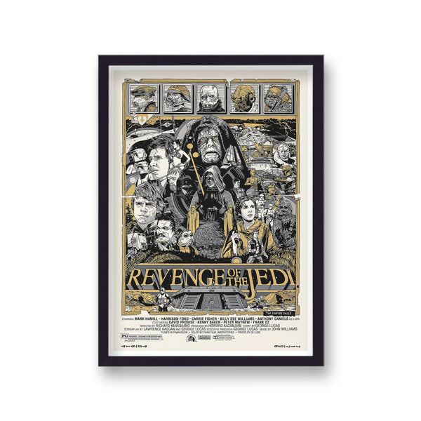 Star Wars Revenge Of The Jedi Reimagined Movie Poster