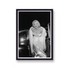 Marilyn Monroe White Gown Smiling Emerging From Car