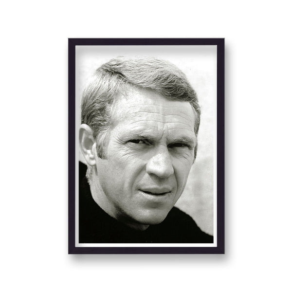 Steve Mcqueen Large Facial Portrait