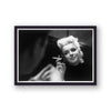 Marilyn Monroe Smoking Cigarette Listening To Company Speaking