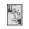 Marilyn Monroe Sitting On Step Swetare & Capri Pants
