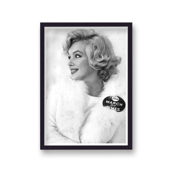 Marilyn Monroe Supporting March Of Dimes Health Charity