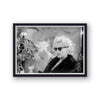 Marilyn Monroe Black Fur Coat Wayfarer Style Sunglasses