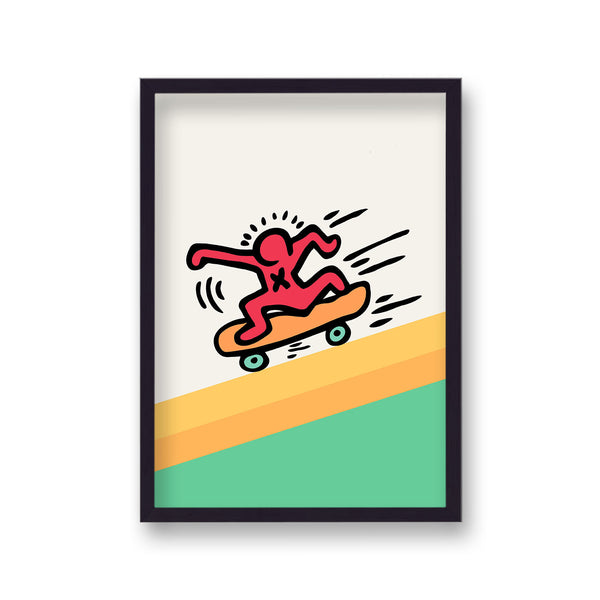 Keith Haring Skateboarder 2