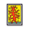 Keith Haring Red Men